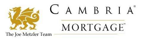 Cambria Mortgage, the Joe Metzler Team logo