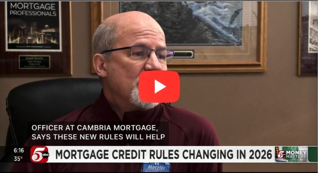 Joe Metzler, Cambria Mortgage on KSTP news