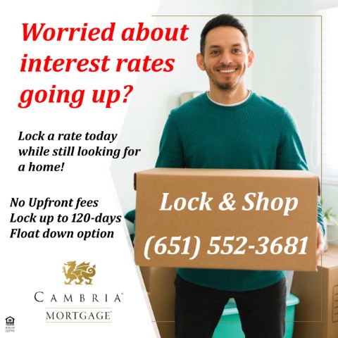 lock and interest rate while you shop for a home